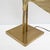 Italian Brass Ginkgo Table Lamp, 2000 For Sale - Image 9 of 10