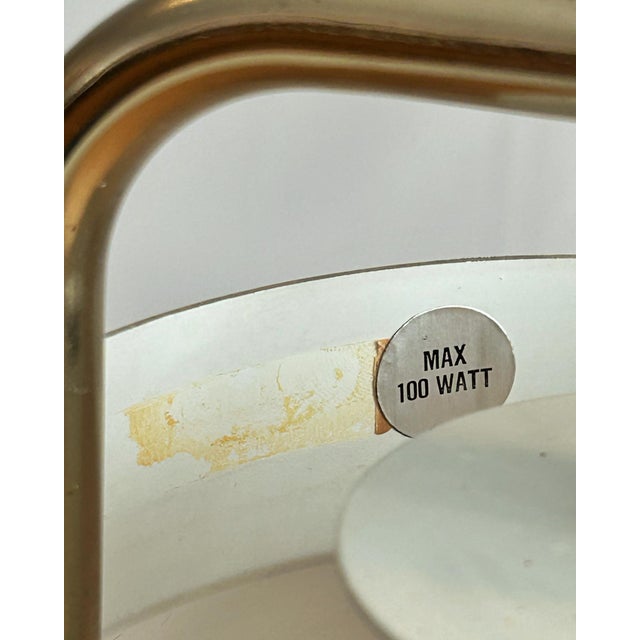 Gold Danish Tarok Pendant Lamps by Jo Hammerborg for Fog & Mørup, 1970s, Set of 2 For Sale - Image 8 of 9