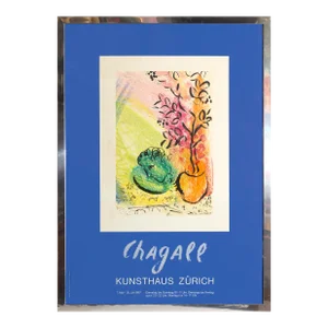 Marc Chagall, Kunsthaus Zurich, Poster