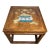 Vintage Chinese Huali Rosewood Plant Stand | Mother-of-Pearl Inlaid Treasure Basin Motif For Sale