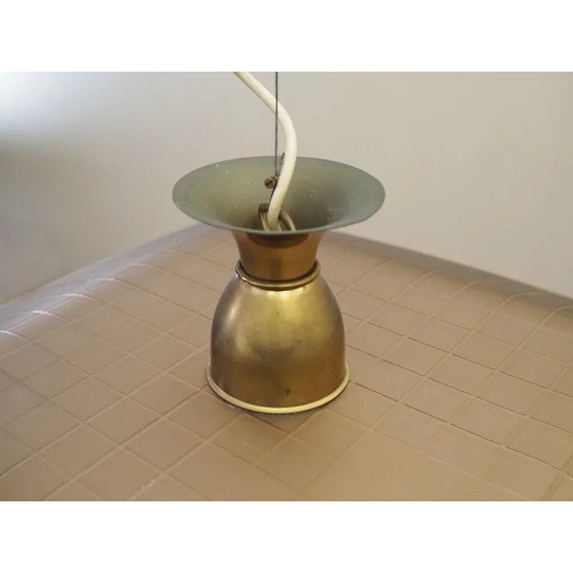 Metal Italian Pendant Lamp, 1970s For Sale - Image 7 of 13