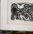 1976 Theodore L. Reller Jr. Signed Woodcut Artist's Proof "Life Dance" Framed Relief Print For Sale - Image 4 of 9