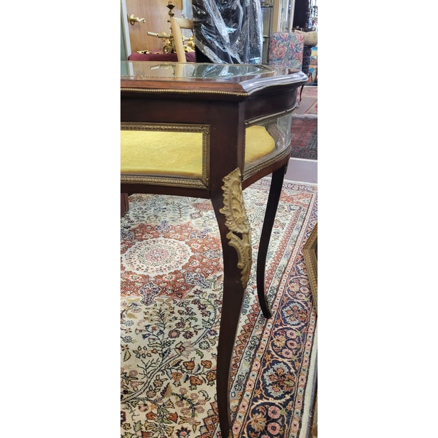 Louis XV Style Antique Display Table For Sale - Image 10 of 13