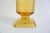 Yellow Art Deco Amber Glass Vase, 1940s For Sale - Image 8 of 10