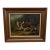 Antique Framed Oil Painting of Two Collie Dogs in Woodland Landscape, Traditional Canine Portrait Possibly 1890s - Unsigned For Sale