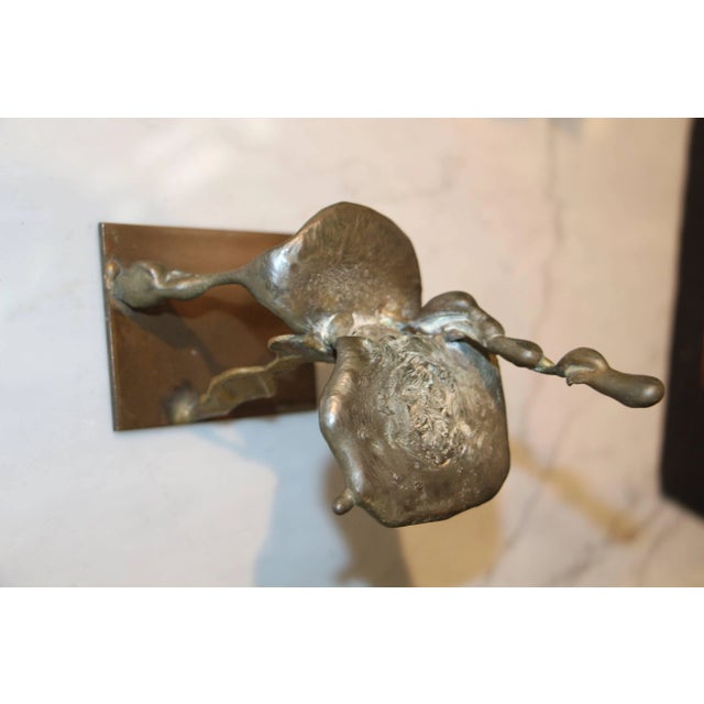 Nice Bronze in the Manner of Barry Flanagan Signed Flanagan For Sale - Image 9 of 11