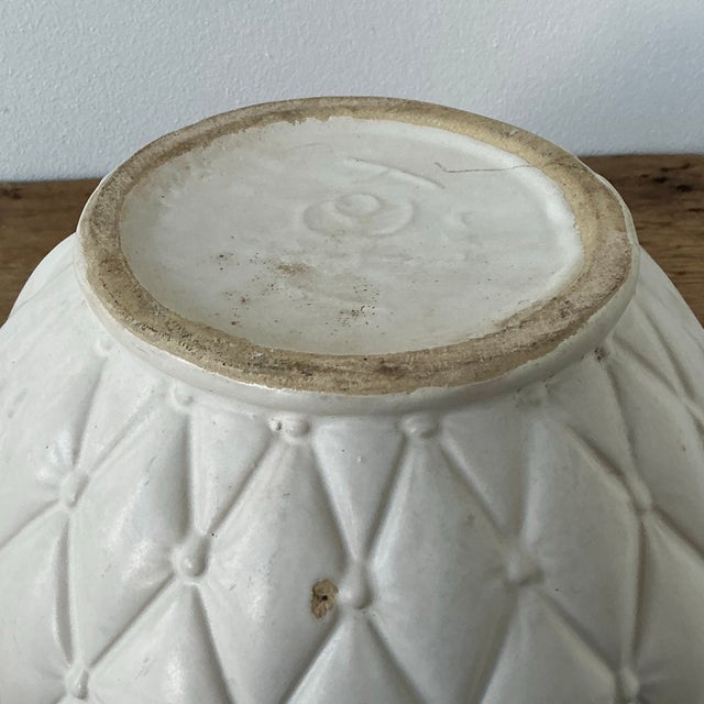 Ceramic Vintage Boho McCoy Laurel Leaf Cache Pot For Sale - Image 7 of 12