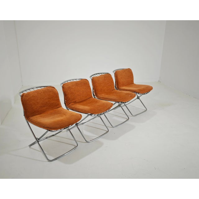 Mid-Century Modern Chairs by Gastone Rinaldi for Rima, Italy 1970s, Set of 4 For Sale - Image 9 of 18
