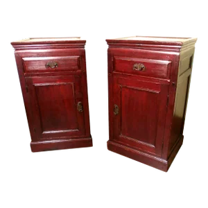 Antique Chinese Tea Tables One Pair, Circa 1800-1849