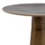 Brass Brass Finish Pedestal Side Table For Sale - Image 8 of 11