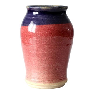 Vintage Studio Pottery Vase For Sale