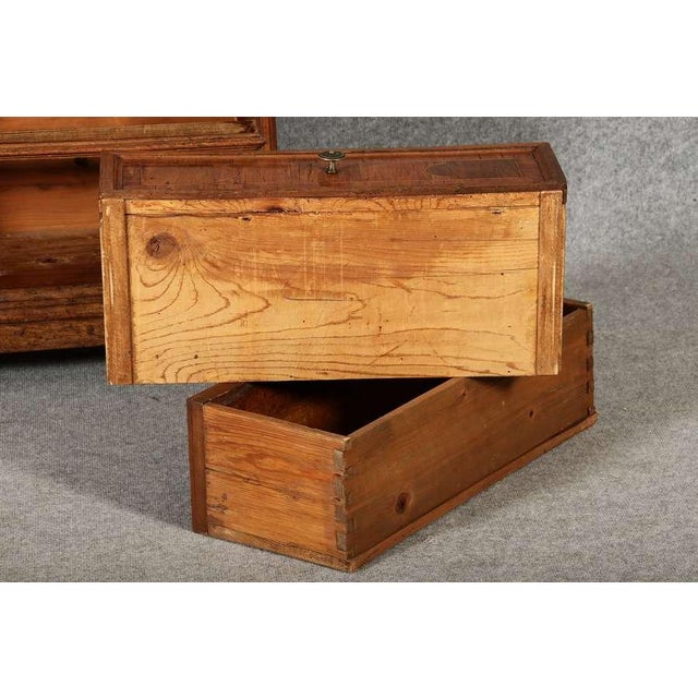 19 Century Baroque Walnut Chest of Drawers, 1850s For Sale - Image 10 of 18