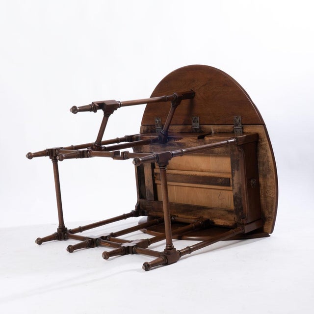 Mid 20th Century Statton Drop-Leaf Gate Leg Table For Sale - Image 9 of 10
