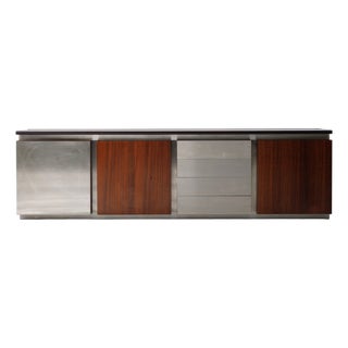 Large Parioli Sideboard or Room Divider by Giotto Stoppino for Acerbis, 1980s For Sale