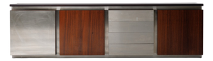 Large Parioli Sideboard or Room Divider by Giotto Stoppino for Acerbis, 1980s