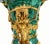 French Empire Malachite Urns, Set of 2 For Sale - Image 6 of 7