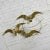 Modern Mid Century Modern 1985 C Jere Brass Plated Bird Flock of Seagulls Wall Sculpture Signed For Sale - Image 3 of 13