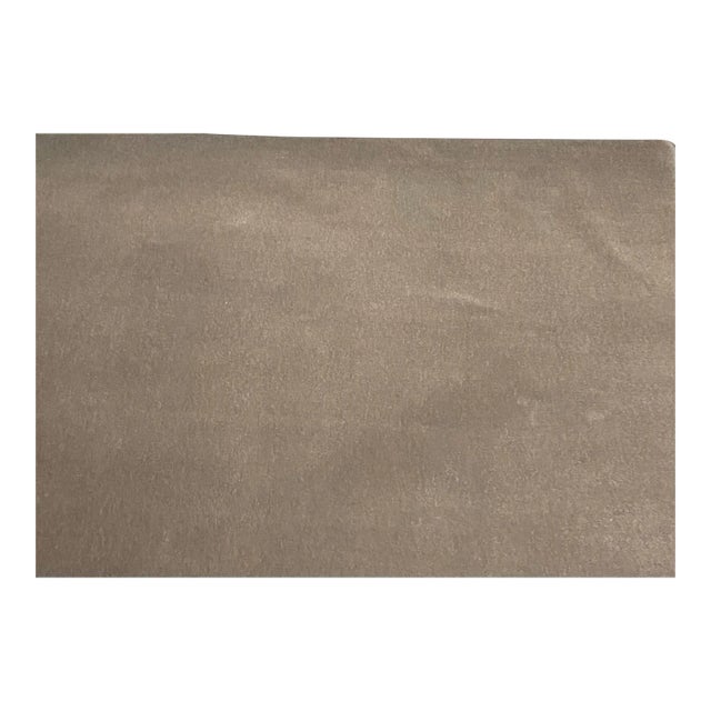 Barbara Barry Kravet Couture 27664 Gray Mohair Velvet Designer Fabric - 3.5 Yards For Sale