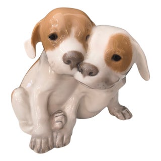 Erik Nielsen, Royal Copenhagener Dogs, 1950s, Porcelain For Sale