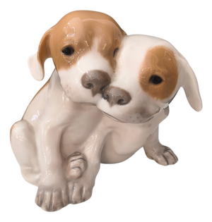 Erik Nielsen, Royal Copenhagener Dogs, 1950s, Porcelain