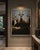 A framed large-format gelatin silver print depicting a dioramas of gemsbok antelope from the American Museum of Natural...
