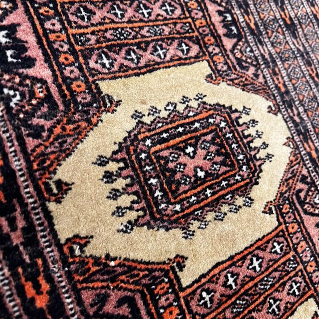 Middle Eastern Wall Art Tapestry Traditional Large Signed For Sale - Image 12 of 13