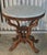 Victorian Eastlake Oval Marble-Top Walnut Parlor Table, C. 1880 For Sale In Detroit - Image 6 of 7
