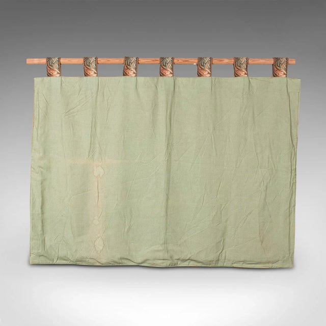 1980s Large Vintage Needlepoint Tapestry Decorative Panel For Sale - Image 10 of 11