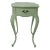 French Style Painted Finish 1 Drawer Nightstand For Sale