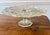 Glass Mid 20th Century L E Smith Heritage Collection “Quintec” Pattern Pedestal Cake Stand For Sale - Image 7 of 12