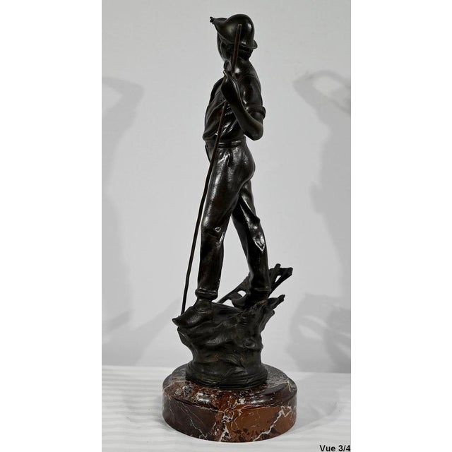 E.Aizelin, Le Faucheur, Late 1800s, Bronze For Sale - Image 14 of 18