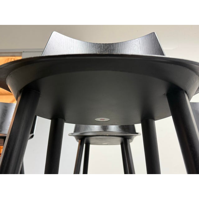 Stefan Diez for E15 Jean Bar Stools, Set of Four For Sale - Image 12 of 12