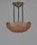 Metal French Art Deco Pendant Light by Petitot & Muller Freres 1930 France For Sale - Image 7 of 16