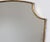 Vintage Italian Wall Mirror with Brass Frame by Gio Ponti, 1960s For Sale - Image 6 of 14