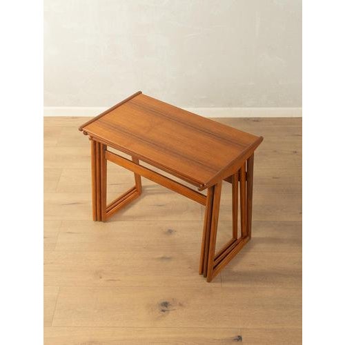 Vintage Danish Stacking Tables, 1960s, Set of 3 For Sale - Image 5 of 11