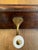 Wood Vintage Wood and Brass Wall Hooks For Sale - Image 7 of 9