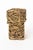 Abstract Vintage Signed Yascal French Bronze Twisted Square Cube Sculptures Pair Of For Sale - Image 3 of 11