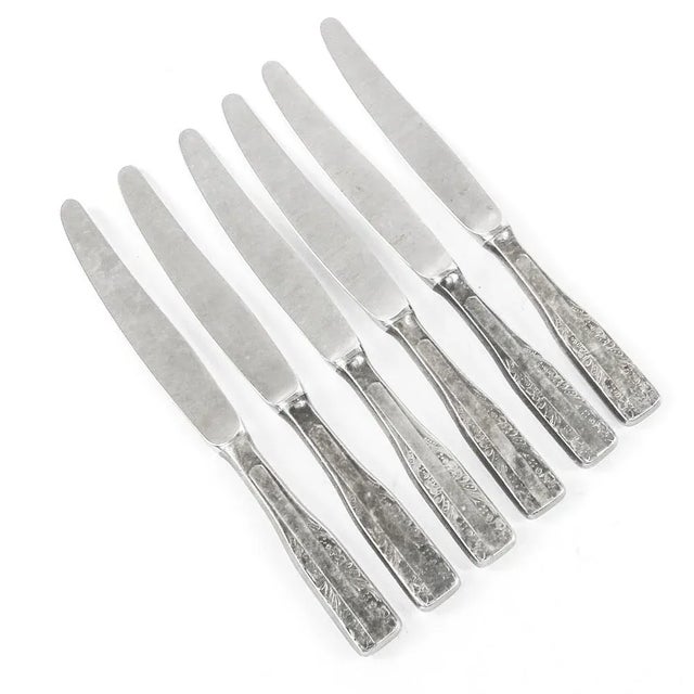 Postmodern Knives from Hefra, Poland, 1960s, Set of 6 For Sale - Image 10 of 10