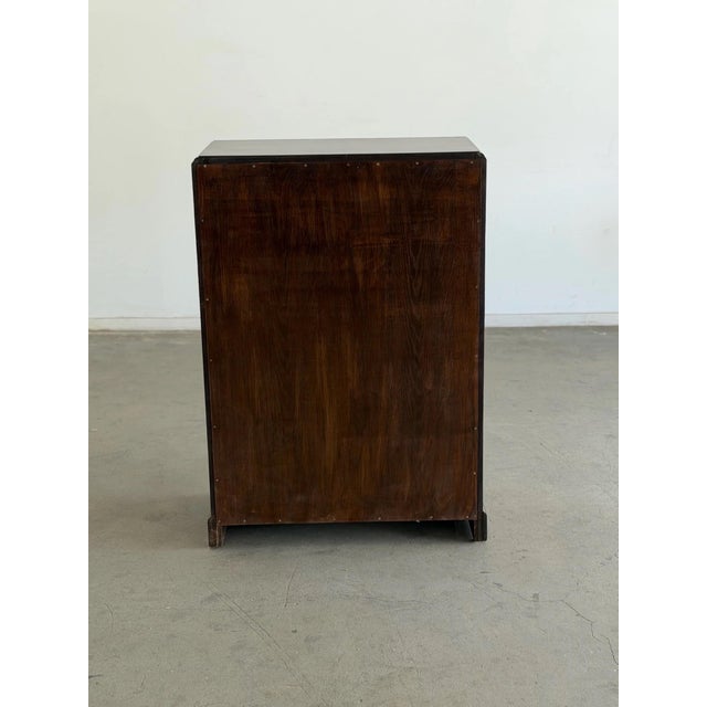Vintage Carved Oak Armoire For Sale - Image 12 of 12