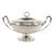 Antique George III Sterling Silver Soup Tureen Cover Benjamin Laver London 1787 For Sale - Image 4 of 18