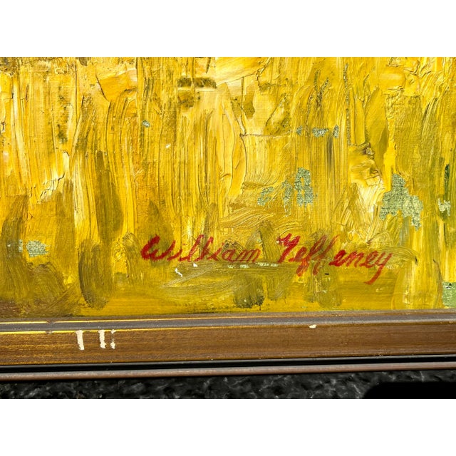 French Countryside Landscape Oil Painting Framed For Sale - Image 4 of 13