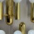 Space Age Brass Wall Lights from Sölken Lights, Germany, 1980s, Set of 2 For Sale - Image 6 of 18