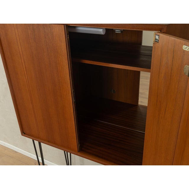 Illuminated Bar Cabinet from WK Möbel, 1960s For Sale - Image 6 of 11