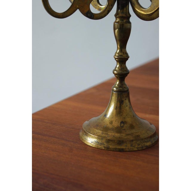 Brass Candleholder from Scandia Massing, 1950s For Sale - Image 5 of 7