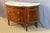 Louis XVI Style Half-Moon Commode with Doors, 1940s For Sale - Image 9 of 14