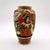 Brick Red Small Mid 20th Century Japanese Satsuma Vase With Moriage Chinoiserie Gold Trim Colorful For Sale - Image 8 of 12