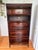 Antique Lundstrom Arts & Crafts Five Stack Barrister Bookcase with Leaded Glass Top Signed C1920. This antique Lundstrom...