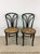 Wood Set of 4 Antique Bentwood Bistro Chairs With Caned Sets For Sale - Image 7 of 12