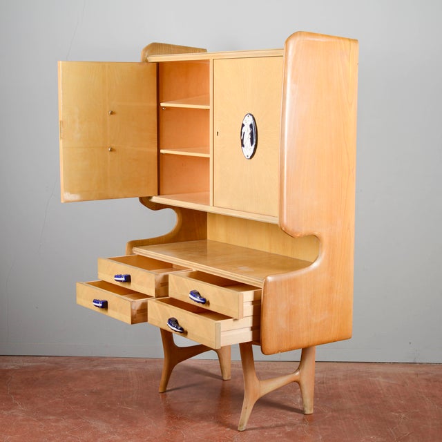 Vintage Living Room Sideboard by Vittorio Dassi, 1950s For Sale - Image 10 of 18