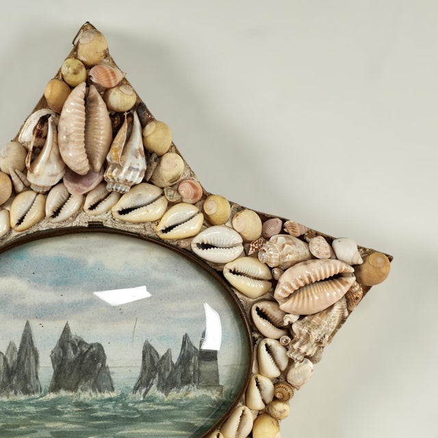 Antique Star Form Sailors Valentine For Sale - Image 4 of 8